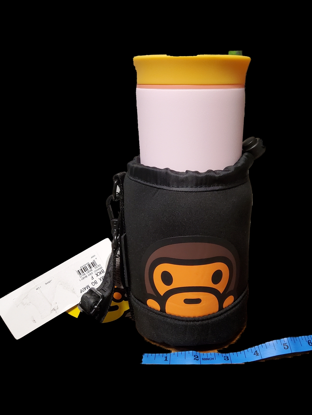 Bape Black Baby Milo Crossbody Pouch